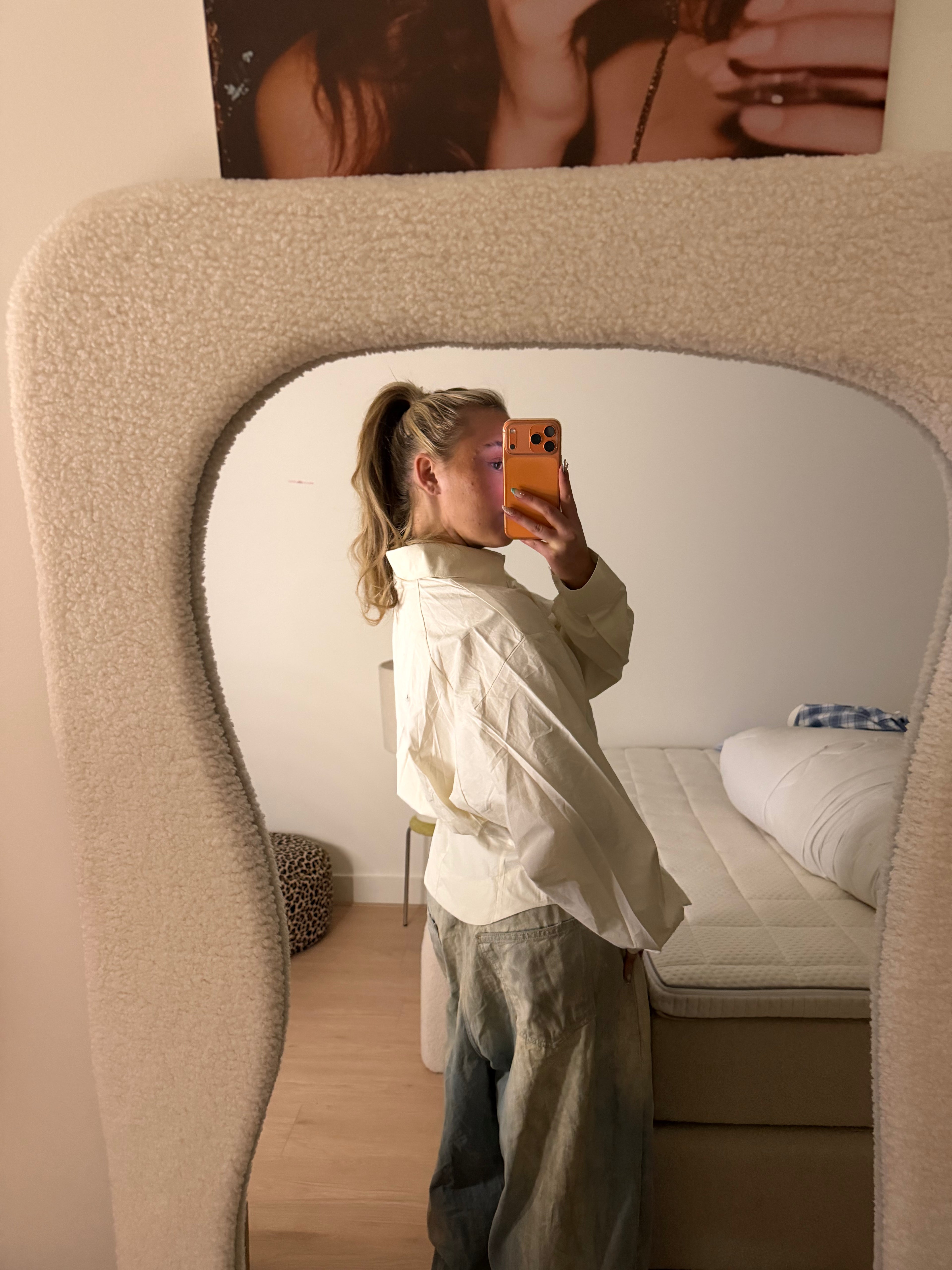 Butter yellow blouse