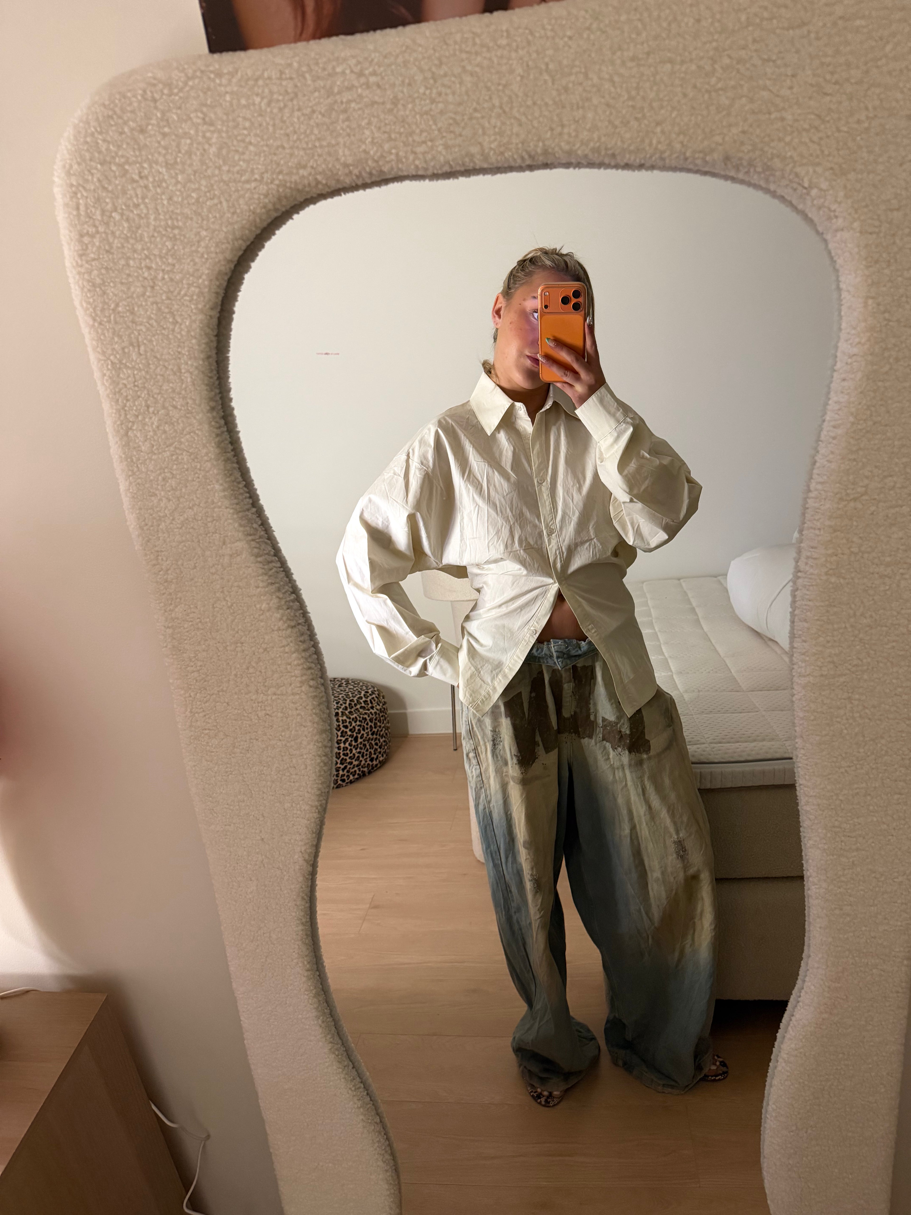 Butter yellow blouse